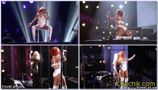 клип Rihanna & Britney Spears - S&M (Live Billboard Music Awards 2011)